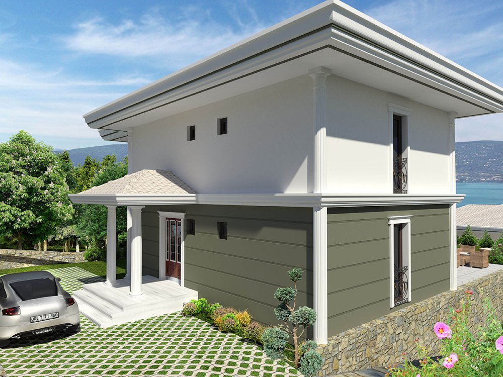 Sapanca'da bir Villa Sitesi Projesi ortakfikir tasarım 216