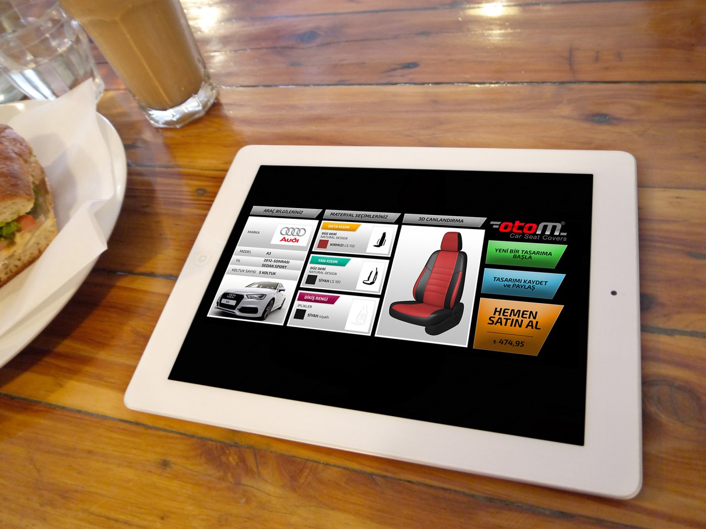 otomstore online satış sitesi ve kendin tasarla ortakfikir tasarım 918
