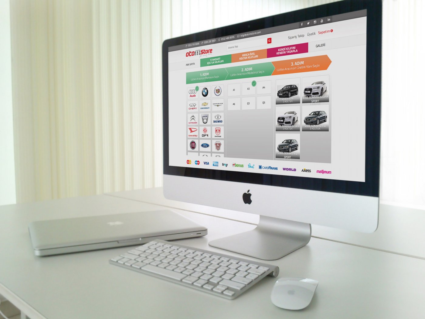 otomstore online satış sitesi ve kendin tasarla ortakfikir tasarım 54