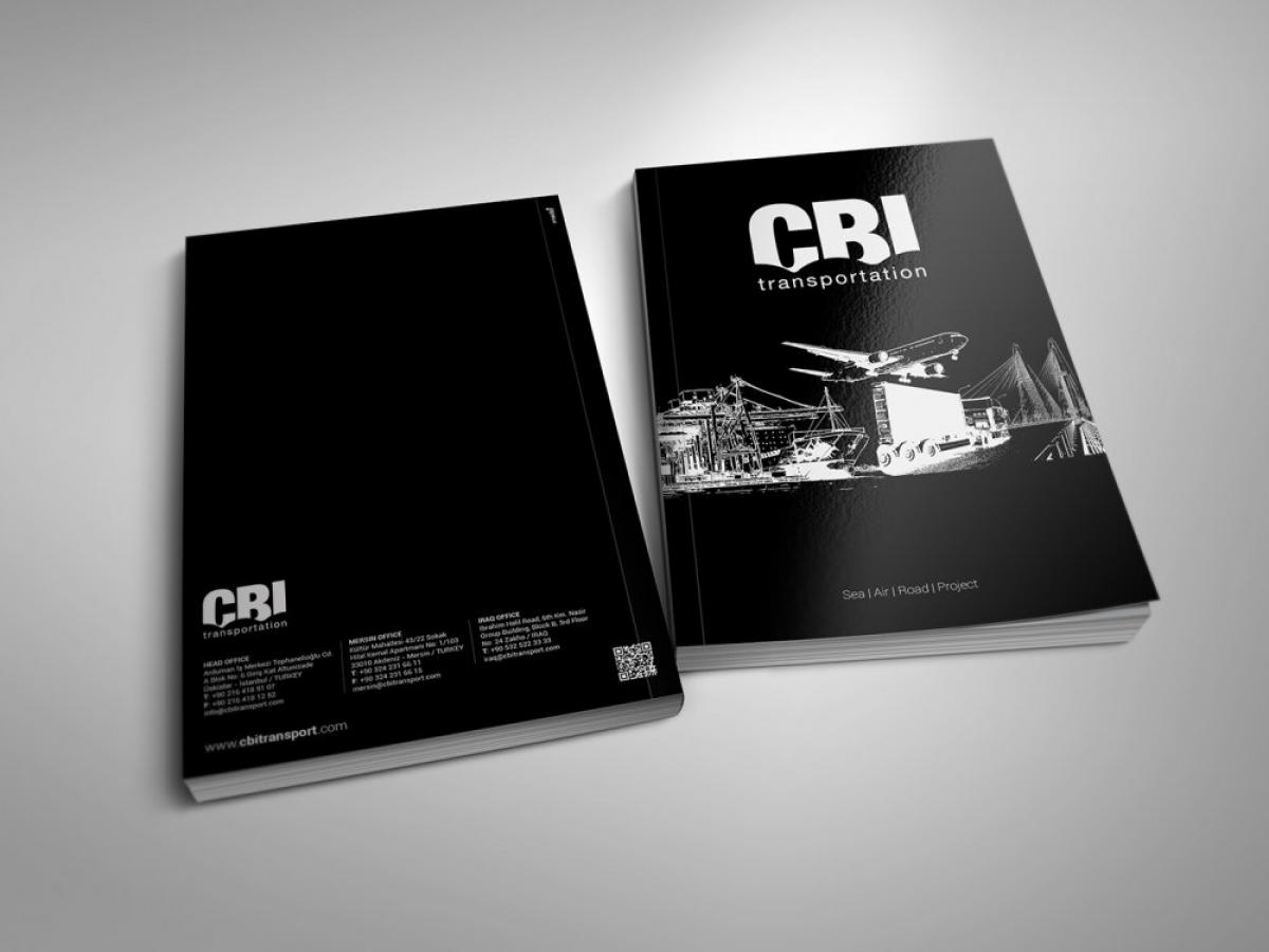 CBI Transport CBI Transport genel hizmet katalog tasarımı yapıldı ortakfikir